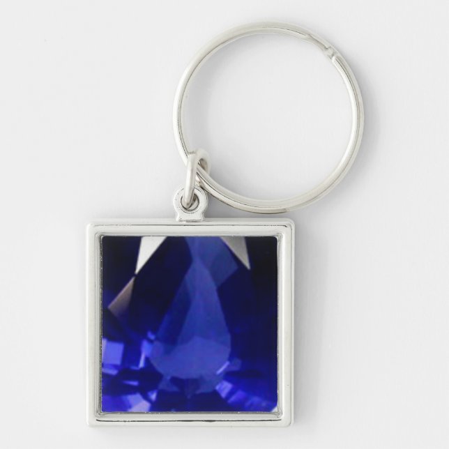 Llavero Keychain Square Sapphire (Frente)