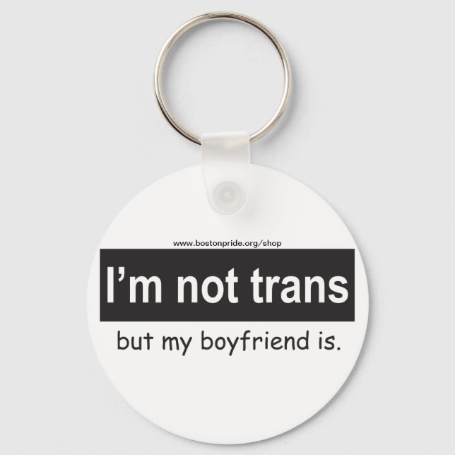 Llavero Keychain Square Trans Boyfriend (Anverso)