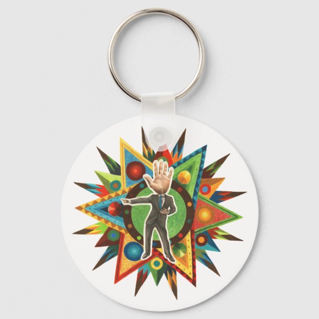 Llavero Keychain "Sr. Facepalm" (Anverso)