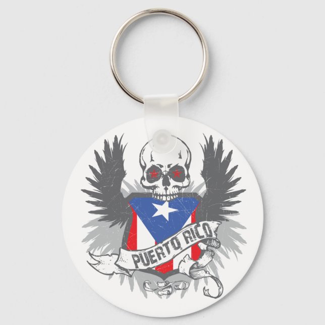 Llavero Keychain Star de Puerto Rico (Anverso)