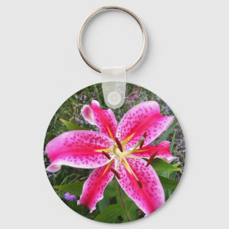 Llavero Keychain - Stargazer Lily