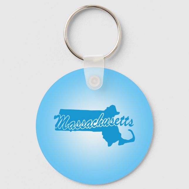 Llavero Keychain State Massachusetts (Anverso)