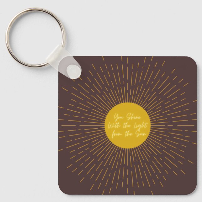 Llavero Keychain Sun (Anverso)