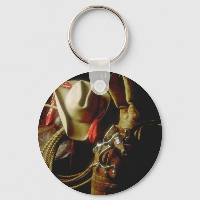 Llavero KEYCHAIN Sunshine Sunlight Western Cowboy Rodeo (Anverso)