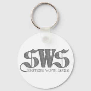 Llavero Keychain SwS blanco
