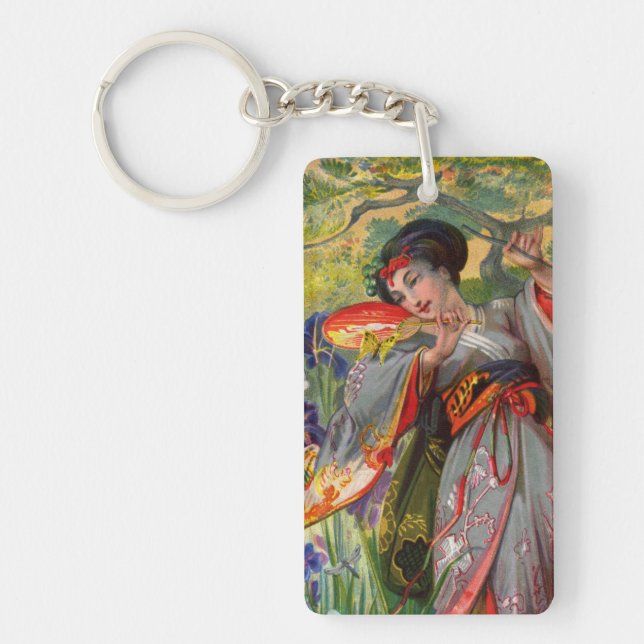 Llavero Keychain táctil de mariposa (Frente)