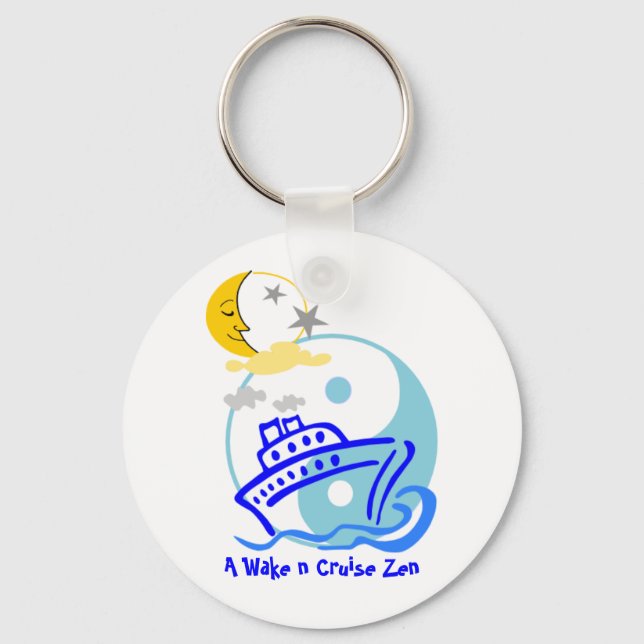 Llavero Keychain tema de crucero (Anverso)