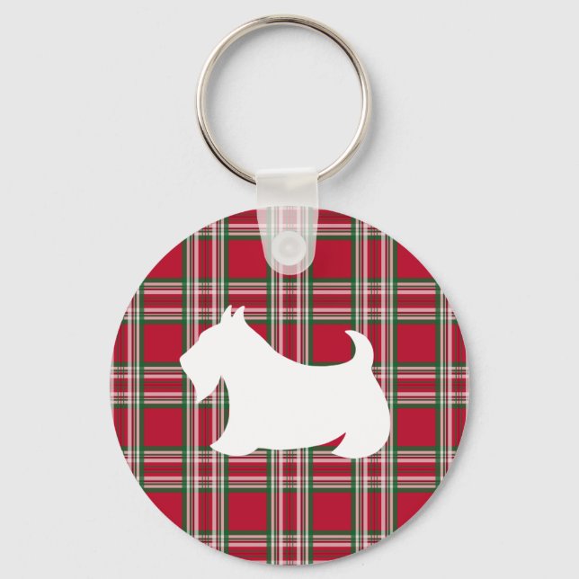 Llavero Keychain Terrier de Escocia (Anverso)