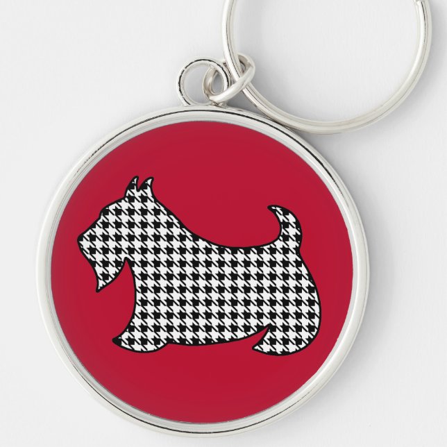 Llavero Keychain Terrier de Escocia (Frente)