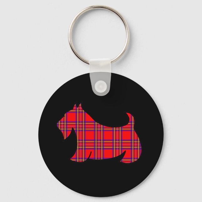 Llavero Keychain Terrier de Escocia (Anverso)