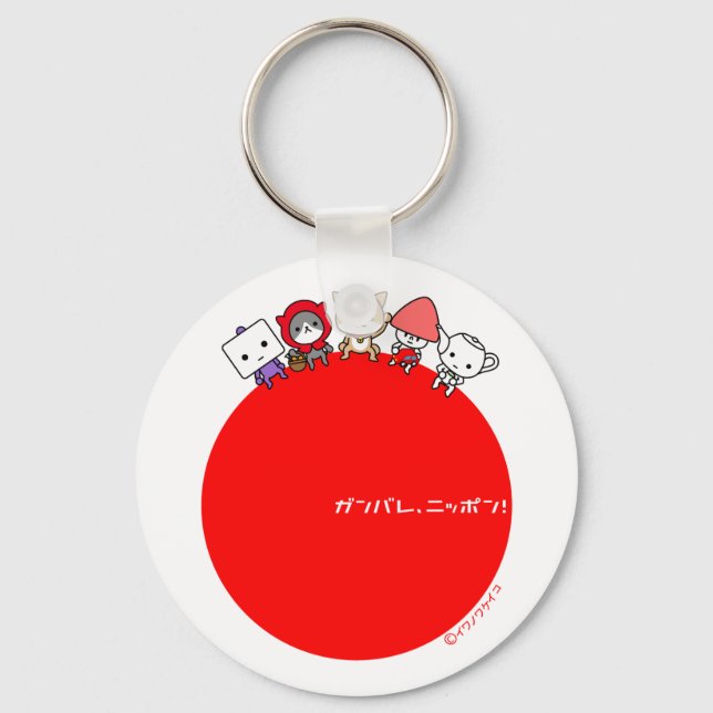 Llavero Keychain - Todos los caracteres (Anverso)