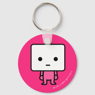 Llavero Keychain - Tofu - PinkBack