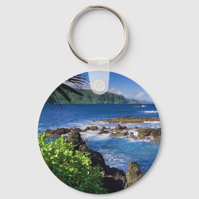 Llavero Keychain Tropical Hawaii (Anverso)
