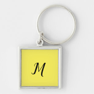 LLAVERO KEYCHAIN, UN MONOGRAMA MÍNIMO SENCILLO Y ELEGANTE