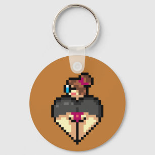 Llavero Keychain, una bibliotecaria traviesa