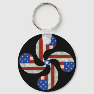 Llavero Keychain vasco americano