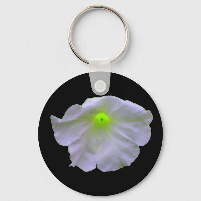Llavero Keychain verde brillante de Petunia (Anverso)