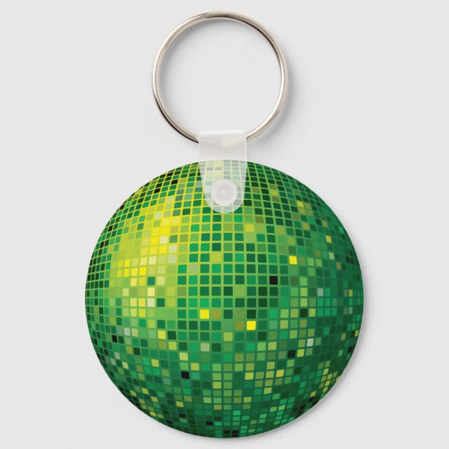 Llavero Keychain verde de bola (Anverso)