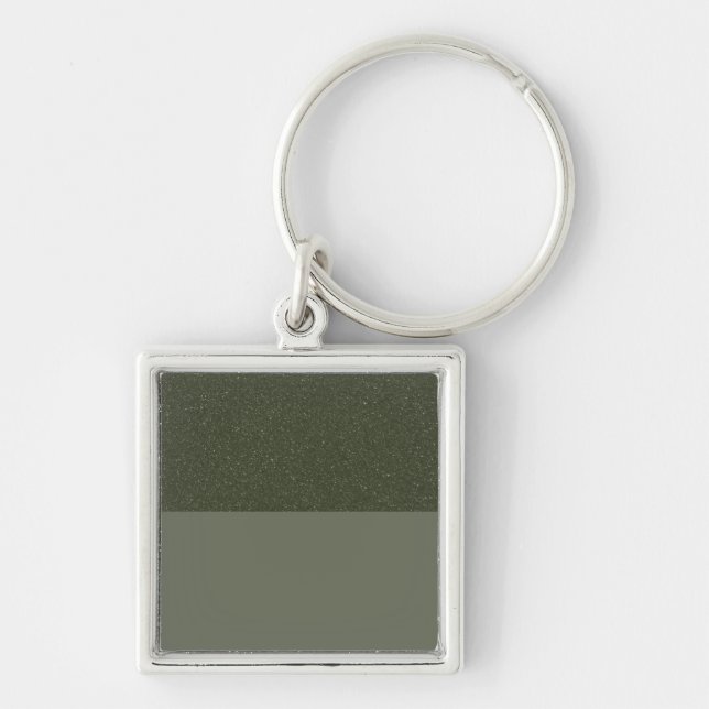 Llavero Keychain verde moscovita - Personalizable (Frente)