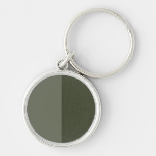 Llavero Keychain verde vertical de dos tonos mosca - Perso