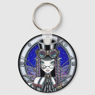 Llavero Keychain "Victoria" de la Faerie del Punk de vapor