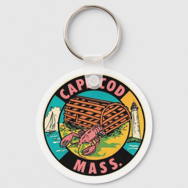 Llavero Keychain vintage de Cape Cod (Anverso)