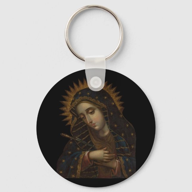 Llavero Keychain Virgin of Sorrows (Anverso)