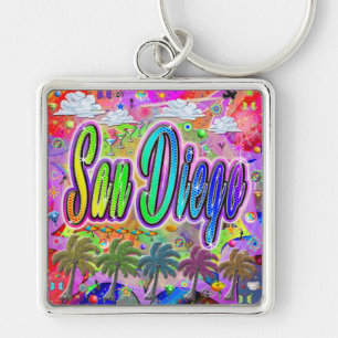 Llavero Keychain Vista Express de San Diego