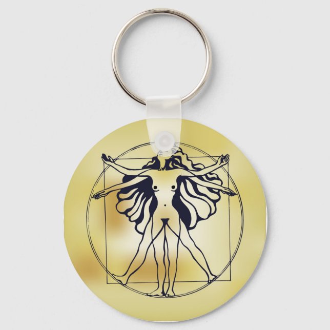 Llavero Keychain vitruviana (Anverso)