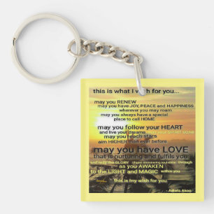 Llavero Keychain WISH por Adiela Akoo