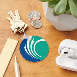 Llavero Keychain with Flag of Ottawa, Canada