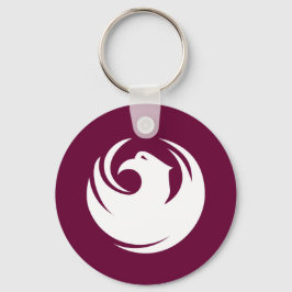 Llavero Keychain with Flag of Phoenix City, Arizona