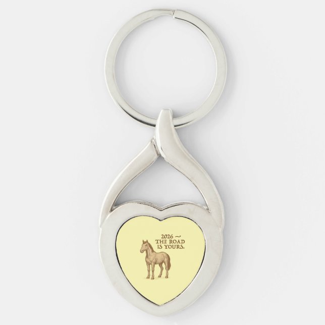 Llavero Keychain with horse (Anverso)