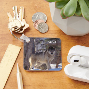 Llavero Keychain-Wolf