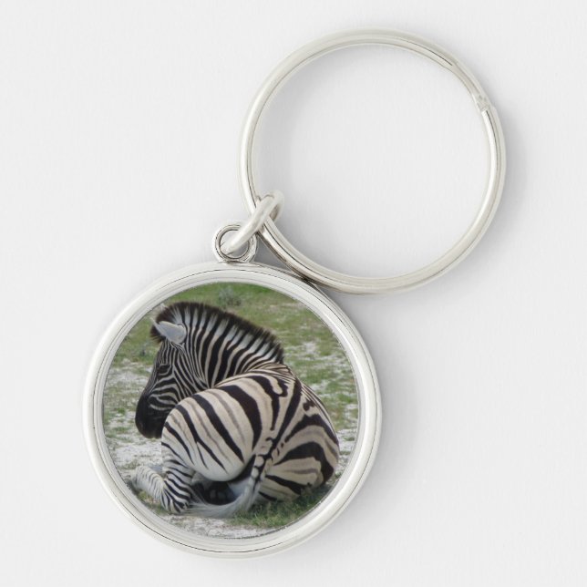 Llavero Keychain Zebra (Frente)