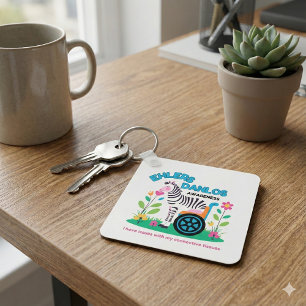 Llavero Keychain Zebra de sensibilización de EDS