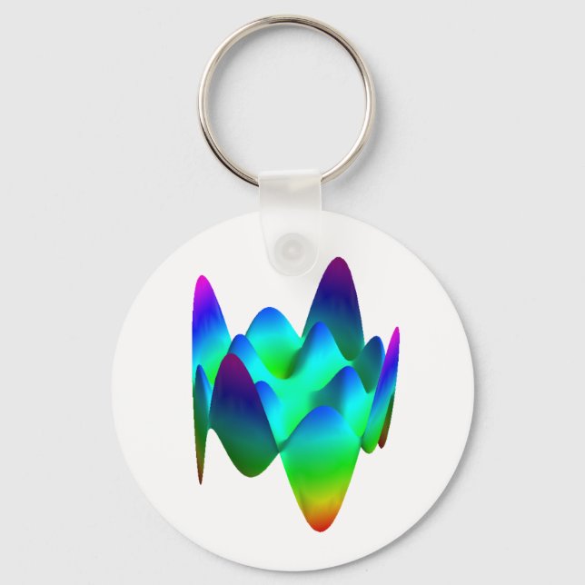 Llavero Keychain: Zernike polynomial Z(8,4) (Anverso)