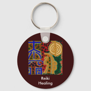 Llavero KEYCHAINS DE curación principal de REIKI