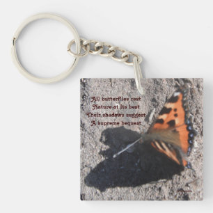 Llavero Keychian All Butterflies Descansa Poema De Ladee B