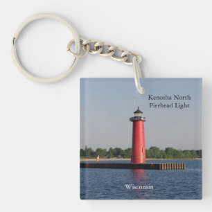 Llavero Keyosha North Pierhead Light acrílico