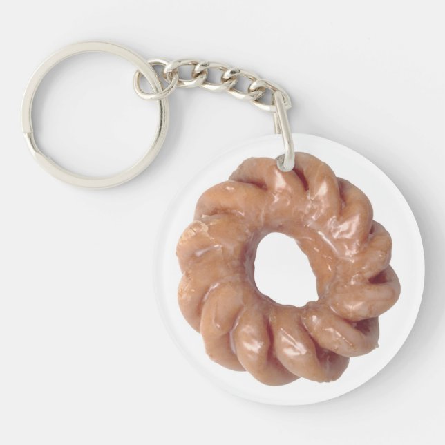 Llavero Keyrchain de Donut Glazed (Frente)