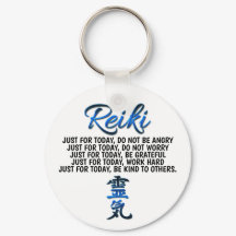 Keyring Blue Reiki Principles