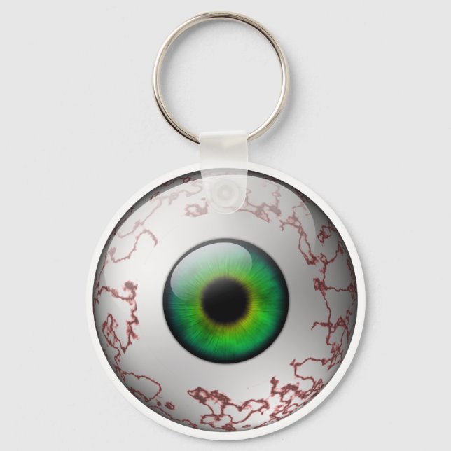 Llavero Keyring de Eyeball Verde (Anverso)