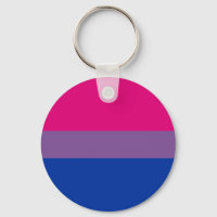 Keyring de la Bandera del Orgullo Bisexual
