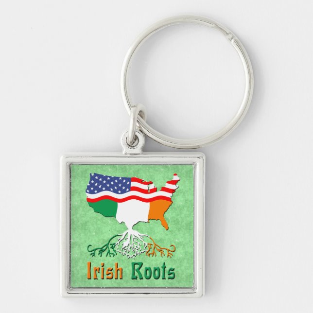 Llavero Keyring de los irlandeses americanos (Frente)