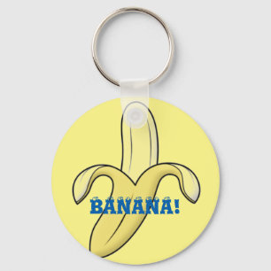 Llavero Keyring. del plátano