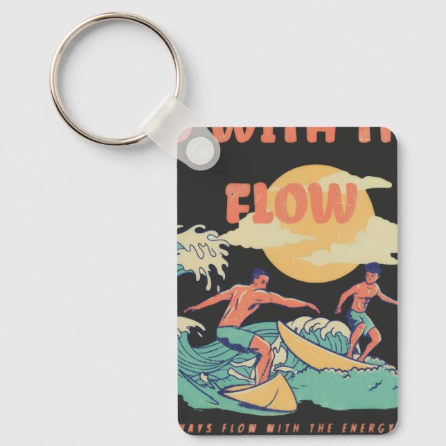 Llavero Keys Energy Flow Lessons Learn Keychain (Anverso)