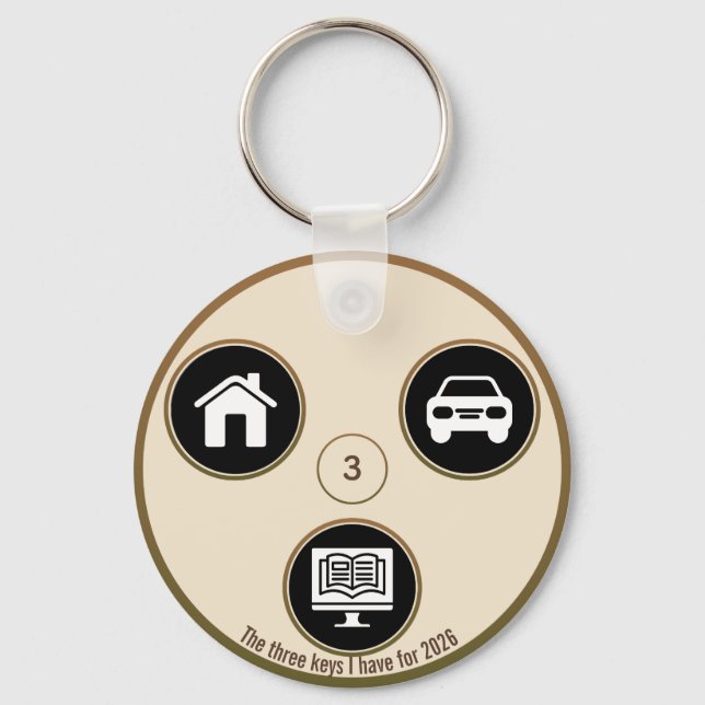 Llavero Keys to Dreams – A Personal Meaning Keychain (Anverso)