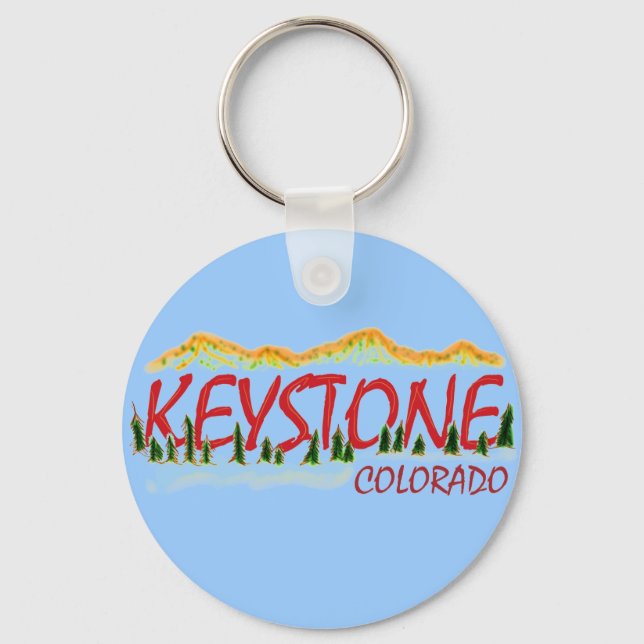 Llavero Keystone Colorado keychain (Anverso)