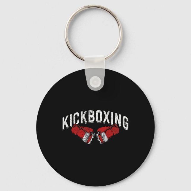 Llavero Kickboxer Artes Marciales Kickboxing  (Anverso)